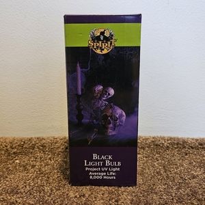 Spirit Halloween Black Light Bulb